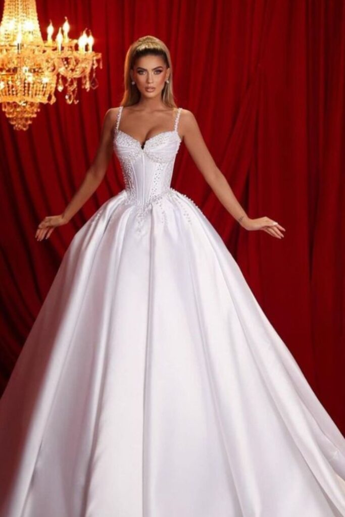 Princess-Satin-Wedding-Dress